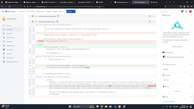 develop or fix custom wordpress plugin or woocommerce plugin