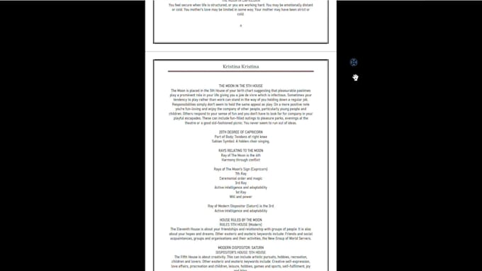 do an astrology birth chart reading