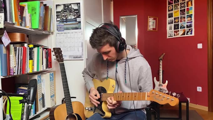 record studio quality guitars for your song