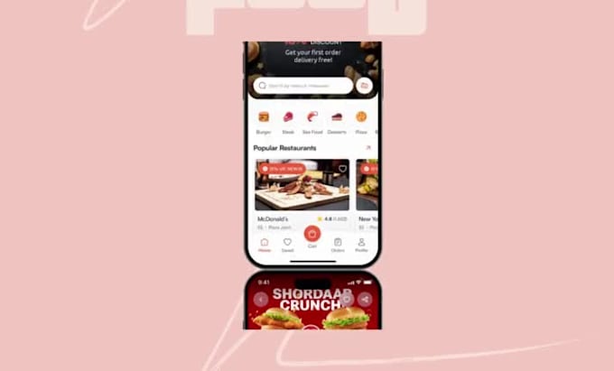 Develop ai food delivery app restaurant app multi vendor app b2b ...