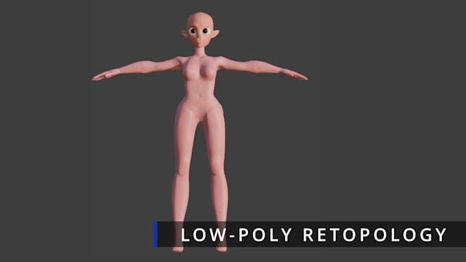 3d characters for games, animations,3d print