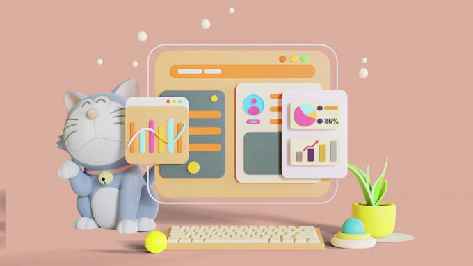 Create stunning 3d illustrations and 3d icons for your project by Cg ...