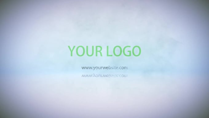 make nice smoke logo animation