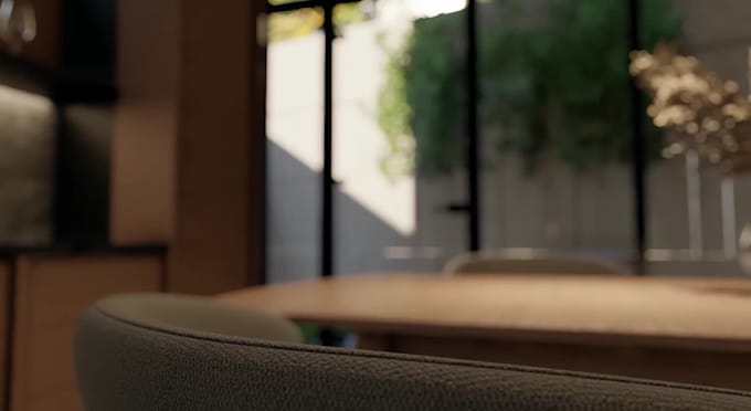 create a cinematic architectural animation in lumion 2025 or d5 render