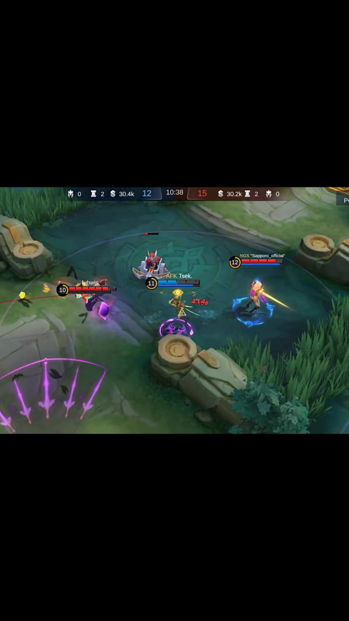 edit your tiktok video on mobile legends or any games