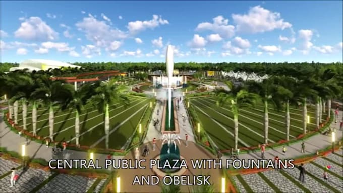 render of your urban design and landscape projects