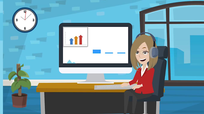 offer 2d animations and explainer videos using vyond