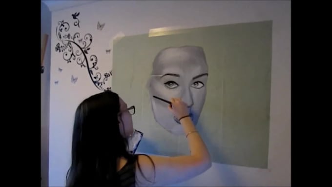 self taught portrait artist, can draw animals and people
