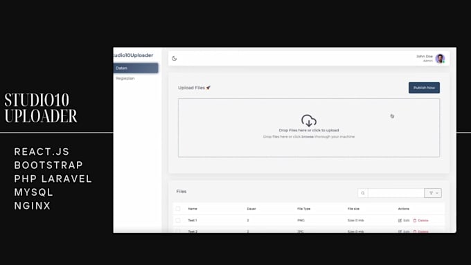 develop full stack web and mobile application