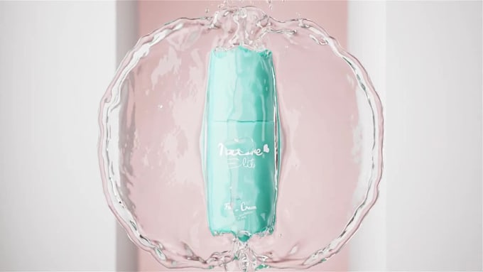 create cosmetics product animation video, product design and product modeling