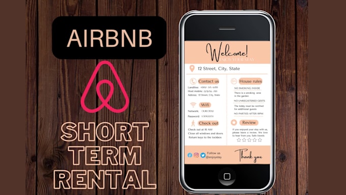 provide airbnb welcome sign template, fully customizable with canva