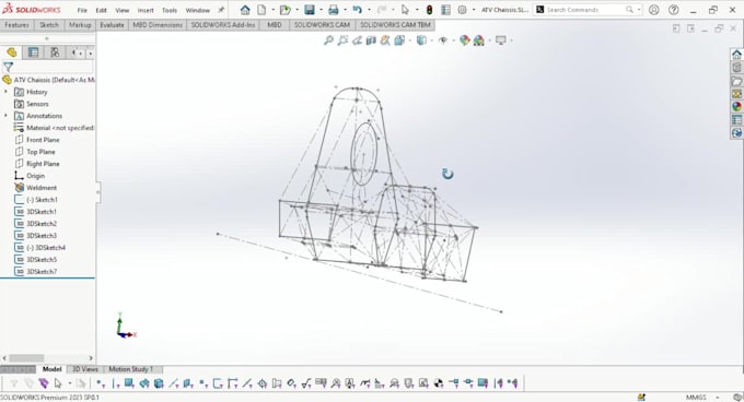do solid works and part modelling