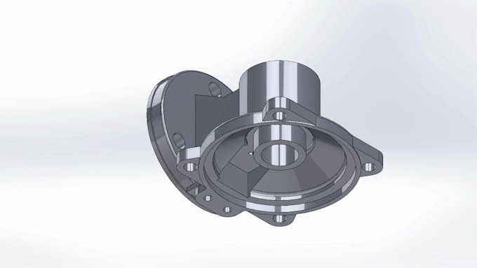 Make 3d model using solidworks from your 2d drawing by Lexi_fer | Fiverr