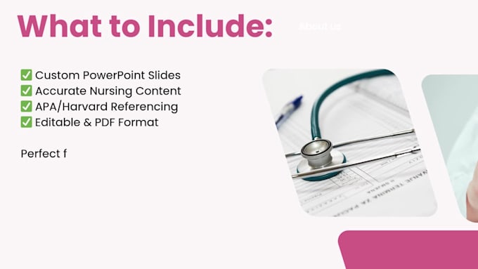 create professional nursing and healthcare presentations
