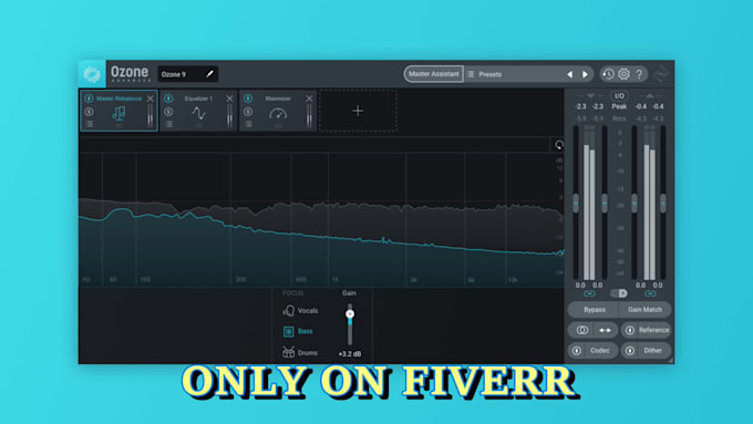 I will mastering any audio, song, audiobook, old song ect