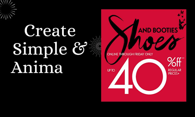 create an eye catching animated GIF for social media and ads