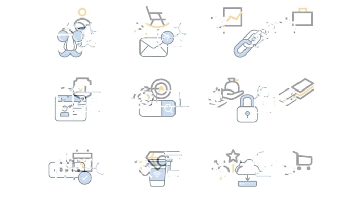 unique and professional custom icon design, your app with icon sets
