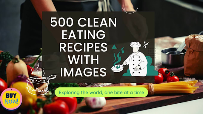 give you 500 clean eating recipes