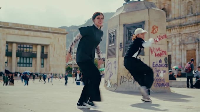 create group urban dance video on your song