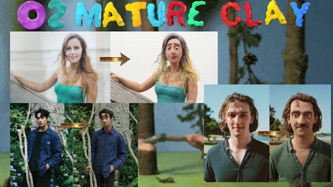 transform you into a clay character