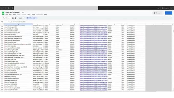 scrap data from websites for you