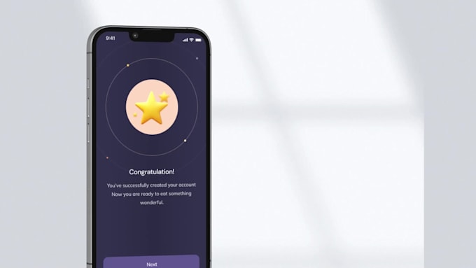 create a stunning ios app design for your mobile application