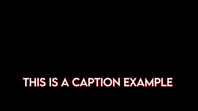 add subtitles in your video