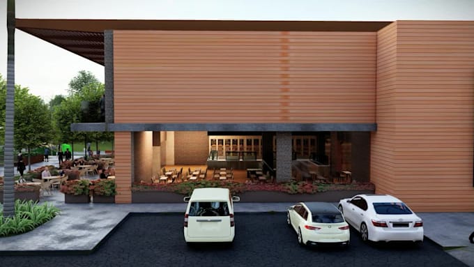 render interior and exterior of caravans, container box houses, tents structure