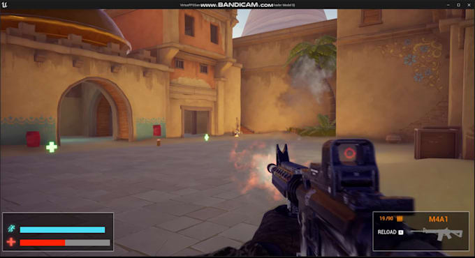 create a first person shooter game in unreal engine 5 for PC