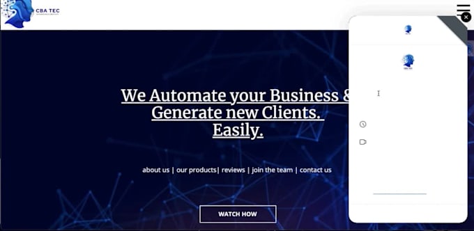 create a lead generation, support ai video chatbot for you