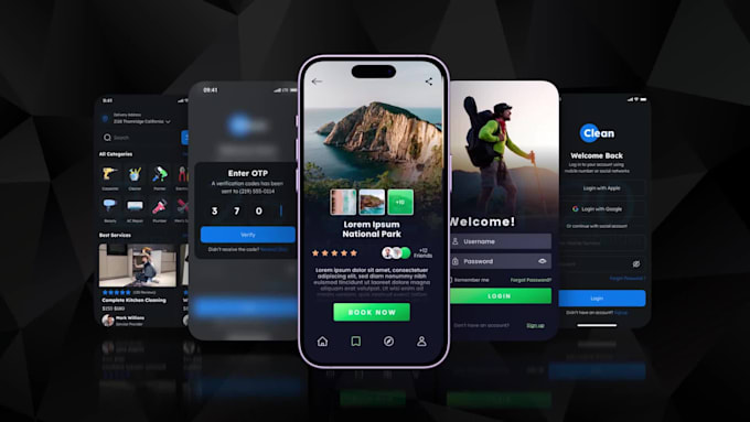 create an engaging app promo video, app intro, app demo, app animation