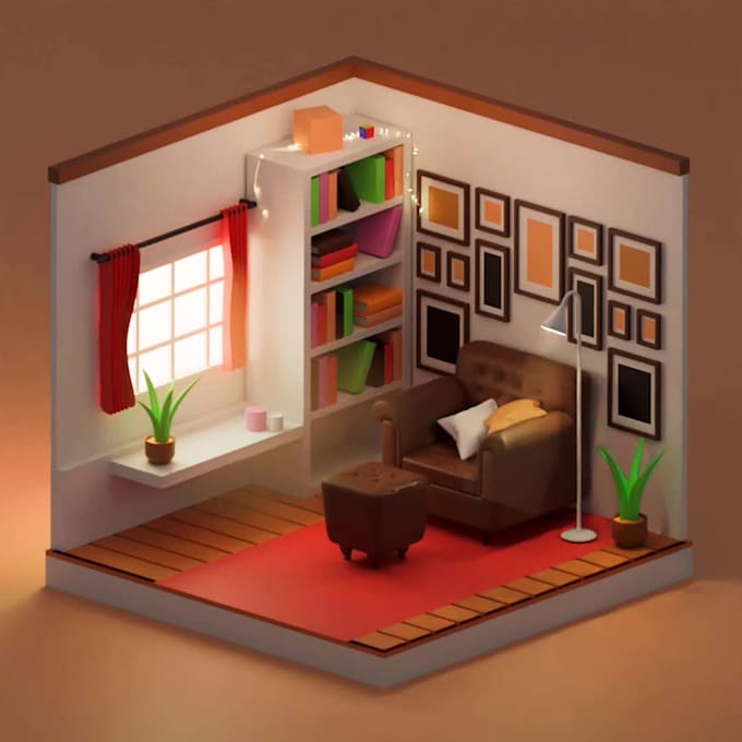 3d model and animate anything in blender