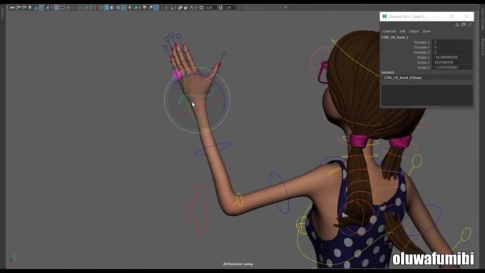 Rig3d Character And Animate In Blender Or Maya, Rig Your 3d Character ...