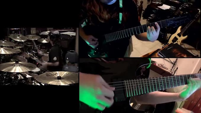 record awesome metal guitar for you