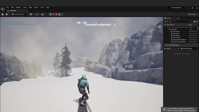 develope 2d or 3d games in unity game engine
