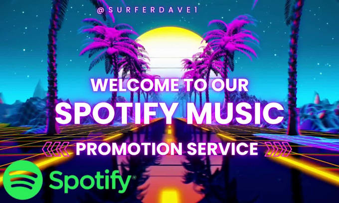 increase your spotify streams and followers, real promotion