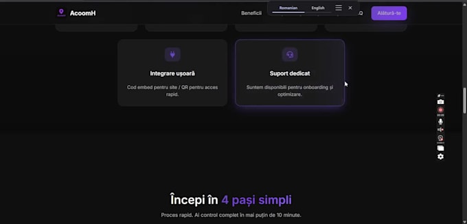develop a custom website