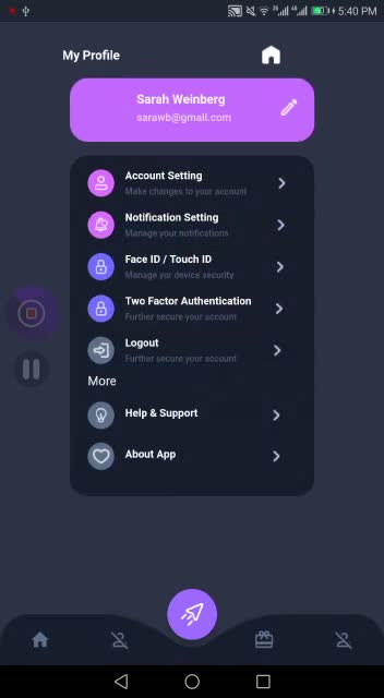 develop android and ios mobile app with flutter