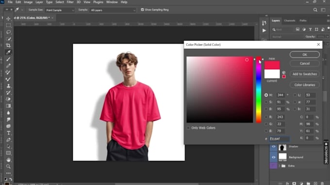 design editable PSD mockup templates for clothing and products