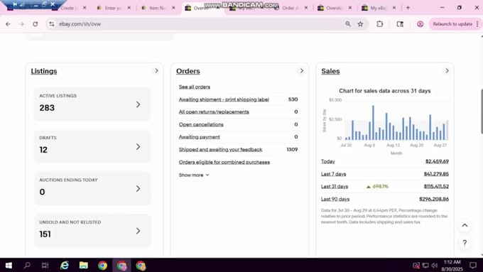 be your ebay VA for two step drop shipping and white label