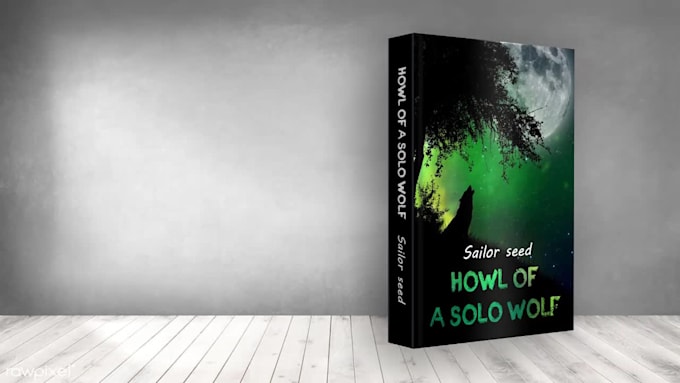 create a professional book cover