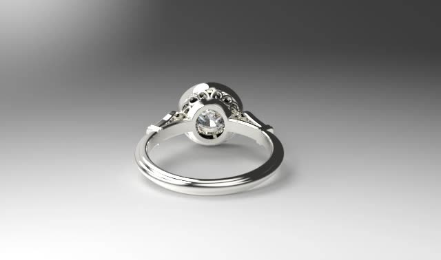create custom 3d jewelry design and rendering