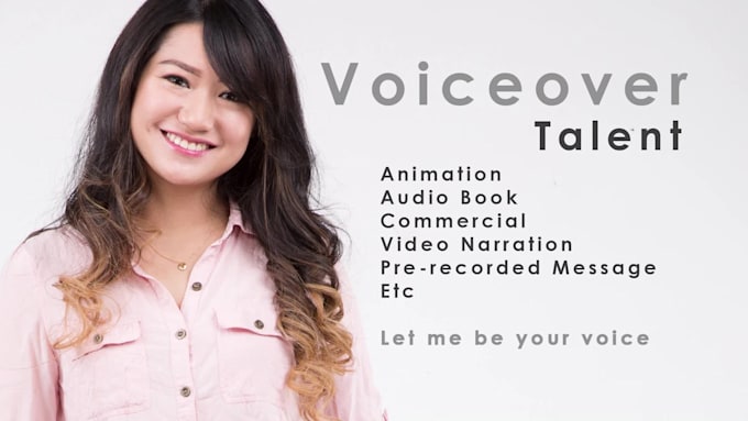 record a professional female voiceover with neutral accent