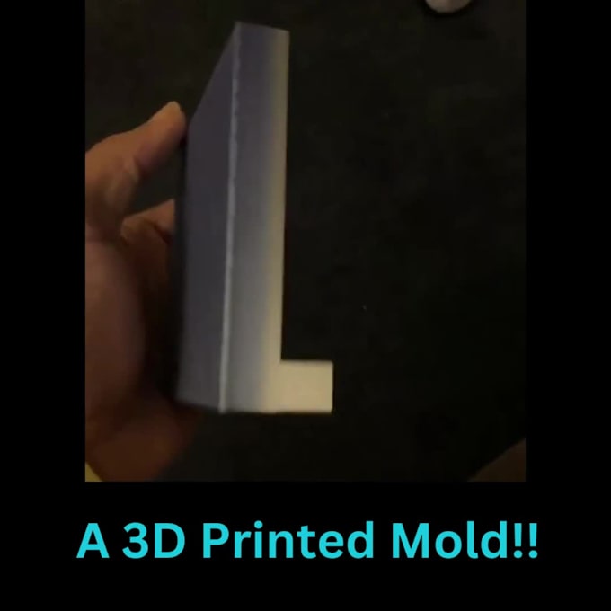 design a mold of your product so that you can 3d print the mold