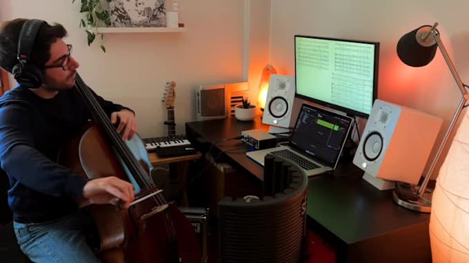 record cello parts for composers, songwriters, producers