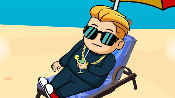 animate any character, 2d kids cartoon video
