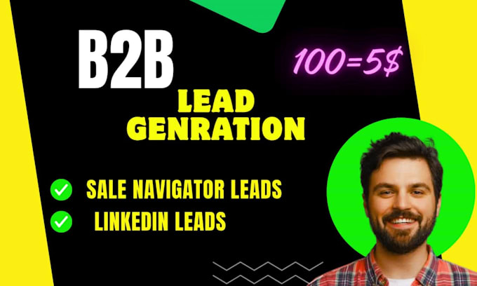 do verified b2b lead generation, targeted linkedin leads