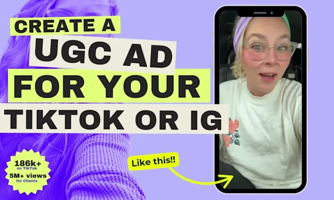 create a viral ready ugc ads for tiktok and instagram