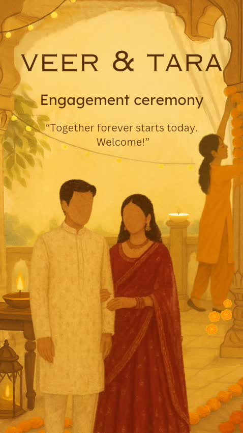 design a modern wedding invitation or social media post in canva