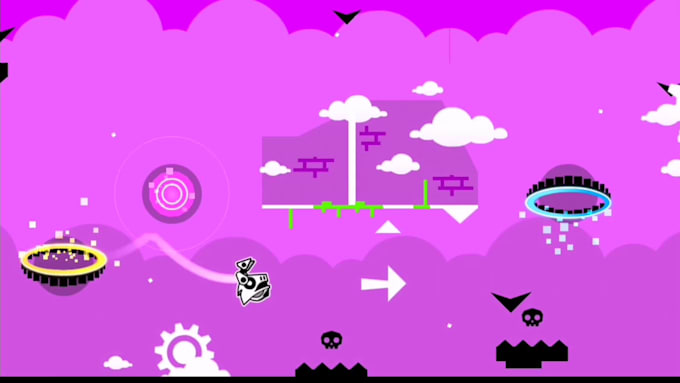 Make a decorated geometry dash level for you modern style by Sebasugd ...